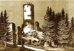 Šelmberk (okres Tábor) – palác dolního hradu